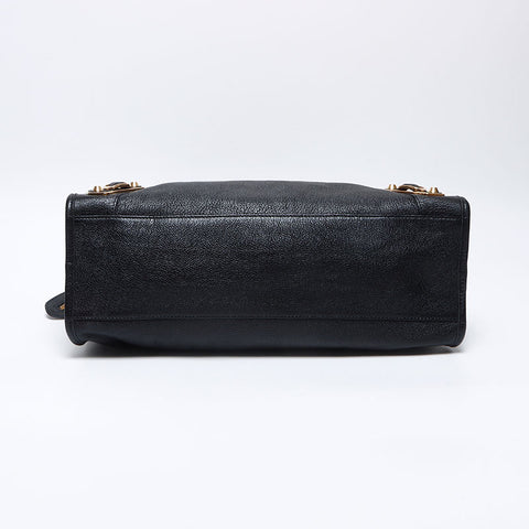 BALENCIAGA Classic City Bag 2way Shoulder Handbag black WS13827