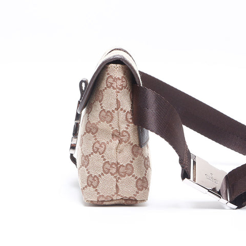 グッチ GUCCI GGキャンバス ポシェット ミニ ベルトバッグ