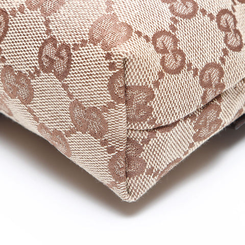 GUCCI GG canvas Pochette mini belt bag Shoulder Bag beige WS13830