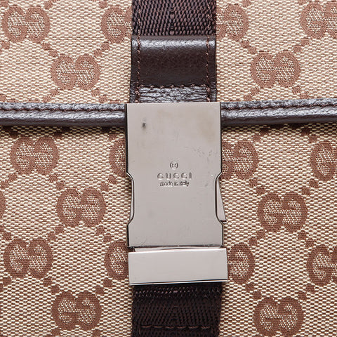 GUCCI GG canvas Pochette mini belt bag Shoulder Bag beige WS13830