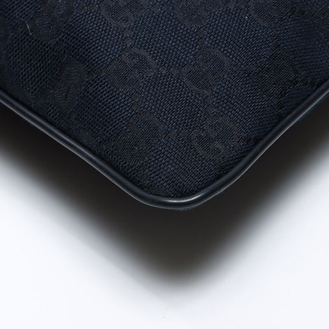 グッチ GUCCI GGキャンバス ショルダーバッグ ブラック WS13831