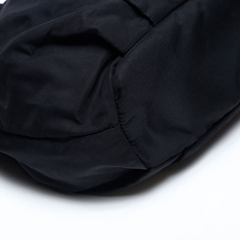 PRADA Nylon Logo Ribbon Shoulder Bag black WS13834