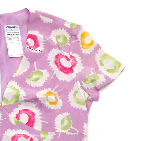 Chanel Robe Purple WS1383