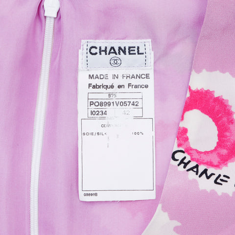 Chanel Dress Purple WS1383