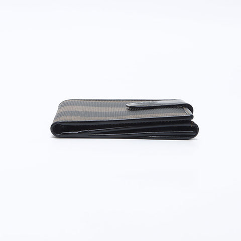 FENDI Pecan PVC Bifold Wallet Brown WS13844