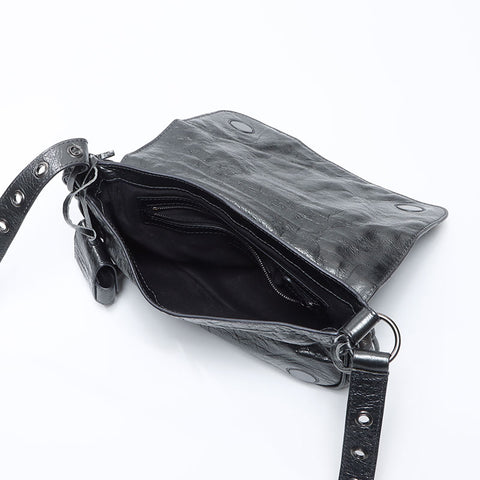 BALENCIAGA Le Cagole Xs Flap Bag Le Cagole Flap Giant Shoulder Bag Silver WS13846