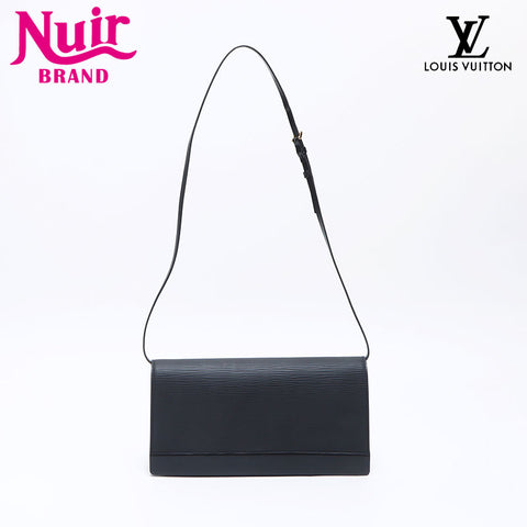 ルイ・ヴィトン LOUIS VUITTON 2001 エピ オンフルール レザー ショルダーバッグ ブラック WS13848