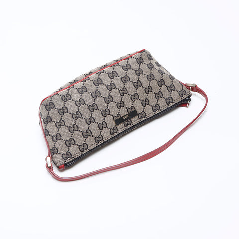 グッチ GUCCI GGキャンバス ボート アクセサリーポーチ ミニ