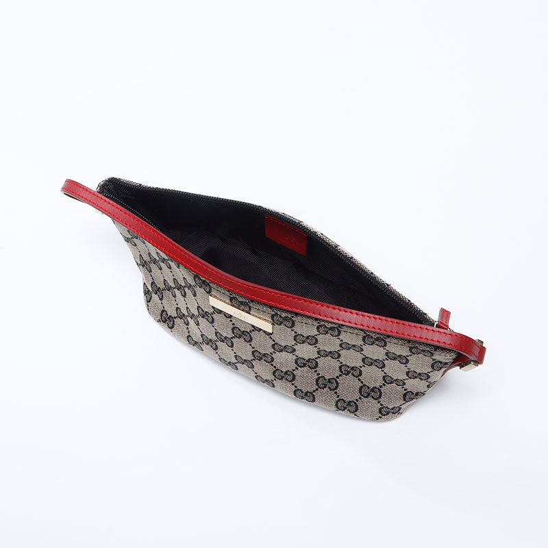 グッチ GUCCI GGキャンバス ボート アクセサリーポーチ ミニ