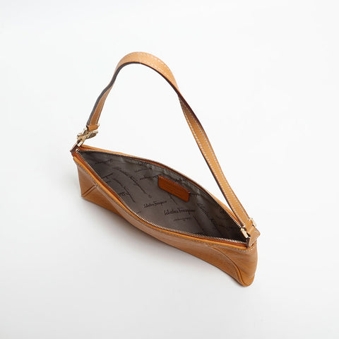 Salvatore Ferragamo leather Shoulder Bag Brown WS13852