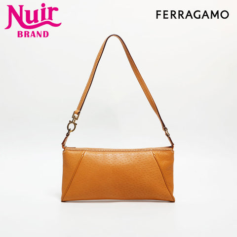 Salvatore Ferragamo leather Shoulder Bag Brown WS13852