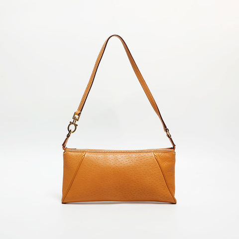 Salvatore Ferragamo leather Shoulder Bag Brown WS13852