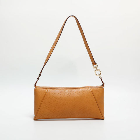 Salvatore Ferragamo leather Shoulder Bag Brown WS13852