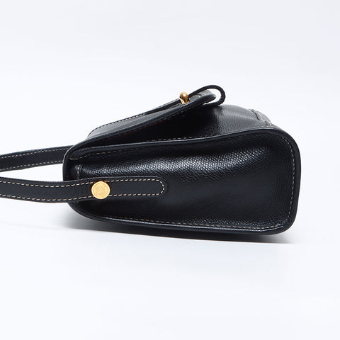 ロエベ LOEWE アナグラム レザー ショルダーバッグ ブラック WS13853