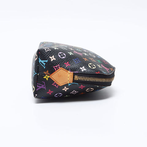 ルイ・ヴィトン LOUIS VUITTON マルチカラー モノグラム ポシェット コスメティック 2011 ポーチ ブラック WS13855