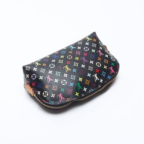 ルイ・ヴィトン LOUIS VUITTON マルチカラー モノグラム ポシェット コスメティック 2011 ポーチ ブラック WS13855