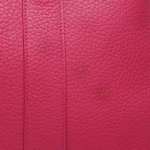HERMES O engraved 2010 Garden Party 36 Negonda Tote Bag pink WS13856