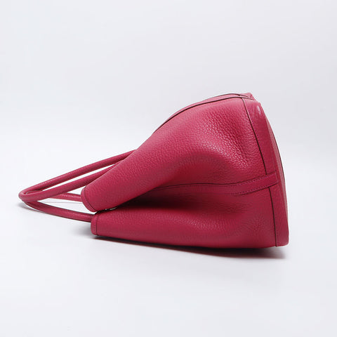 HERMES O engraved 2010 Garden Party 36 Negonda Tote Bag pink WS13856