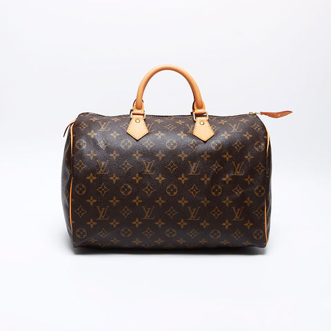 ルイ・ヴィトン LOUIS VUITTON 2004年製 モノグラム スピーディ 35 ボストンバッグ ブラウン WS13857