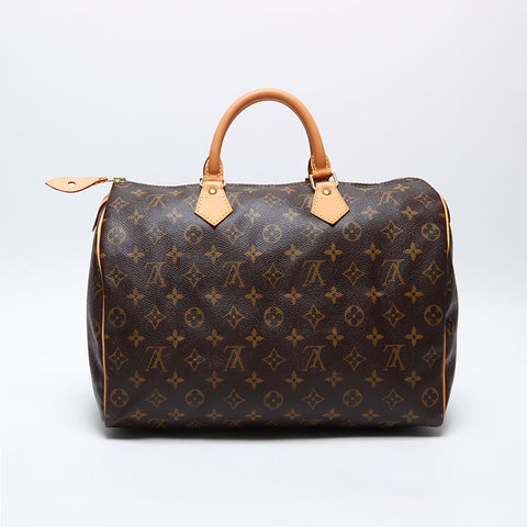 ルイ・ヴィトン LOUIS VUITTON 2004年製 モノグラム スピーディ 35 ボストンバッグ ブラウン WS13857