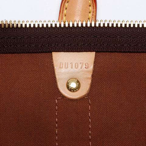 ルイ・ヴィトン LOUIS VUITTON 2009年製 モノグラム キーポル50 ボストンバッグ ブラウン WS13861