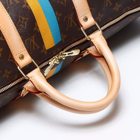 ルイ・ヴィトン LOUIS VUITTON 2009年製 モノグラム キーポル50 ボストンバッグ ブラウン WS13861