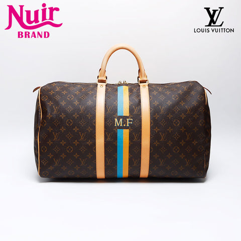 ルイ・ヴィトン LOUIS VUITTON 2009年製 モノグラム キーポル50 ボストンバッグ ブラウン WS13861