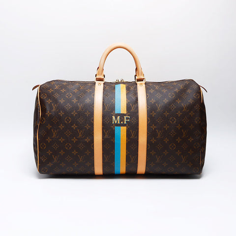 ルイ・ヴィトン LOUIS VUITTON 2009年製 モノグラム キーポル50 ボストンバッグ ブラウン WS13861