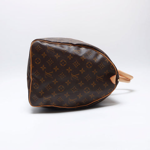 ルイ・ヴィトン LOUIS VUITTON 2009年製 モノグラム キーポル50 ボストンバッグ ブラウン WS13861
