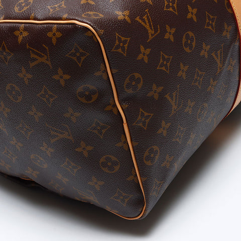 ルイ・ヴィトン LOUIS VUITTON 2009年製 モノグラム キーポル50 ボストンバッグ ブラウン WS13861