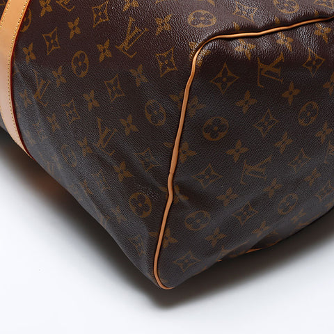 ルイ・ヴィトン LOUIS VUITTON 2009年製 モノグラム キーポル50 ボストンバッグ ブラウン WS13861