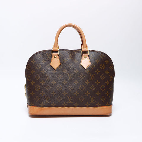 ルイ・ヴィトン LOUIS VUITTON 1996年製 モノグラム アルマ ハンドバッグ ブラウン WS13862