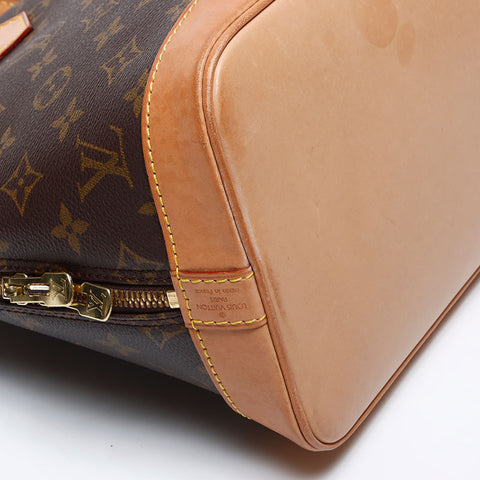 ルイ・ヴィトン LOUIS VUITTON 1996年製 モノグラム アルマ ハンドバッグ ブラウン WS13862