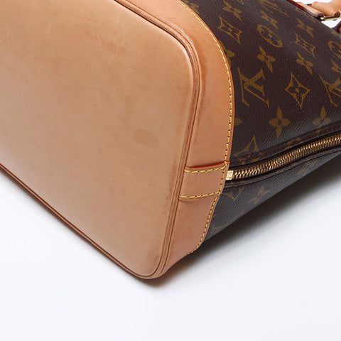 ルイ・ヴィトン LOUIS VUITTON 1996年製 モノグラム アルマ ハンドバッグ ブラウン WS13862