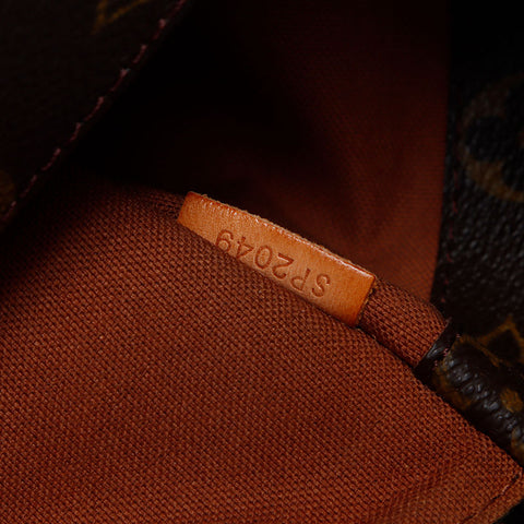 LOUIS VUITTON 2009 Sac à bandoulière Monogram Trotter Bobble Marron WS13863