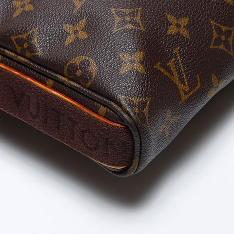 LOUIS VUITTON 2009 Sac à bandoulière Monogram Trotter Bobble Marron WS13863