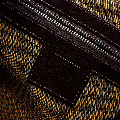 フェンディ FENDI ズッカ マンマ ショルダーバッグ ブラウン WS13864