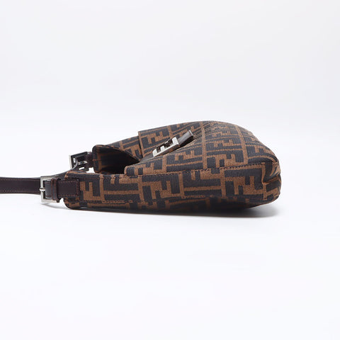 フェンディ FENDI ズッカ マンマ ショルダーバッグ ブラウン WS13864