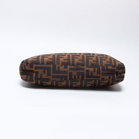 フェンディ FENDI ズッカ マンマ ショルダーバッグ ブラウン WS13864
