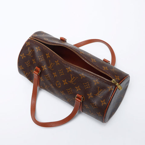 ルイ・ヴィトン LOUIS VUITTON 1997年製 モノグラム パピヨン ポーチ付き ショルダーバッグ ブラウン WS13865