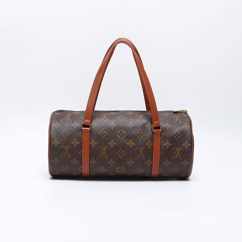 ルイ・ヴィトン LOUIS VUITTON 1997年製 モノグラム パピヨン ポーチ付き ショルダーバッグ ブラウン WS13865