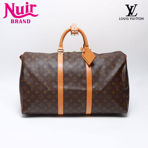 ルイ・ヴィトン LOUIS VUITTON 1994年製 モノグラム キーポル50 ボストンバッグ ブラウン WS13867