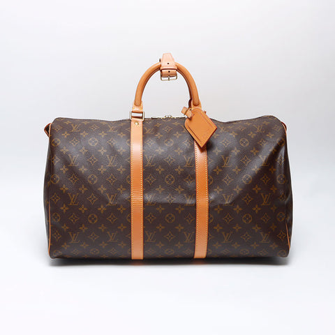 ルイ・ヴィトン LOUIS VUITTON 1994年製 モノグラム キーポル50 ボストンバッグ ブラウン WS13867