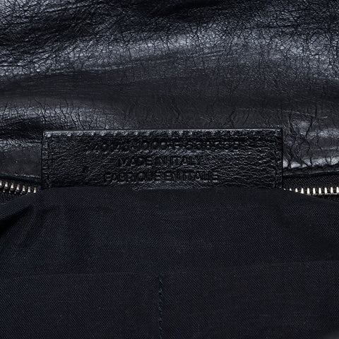 バレンシアガ BALENCIAGA レザー ショルダーバッグ ブラック WS13868