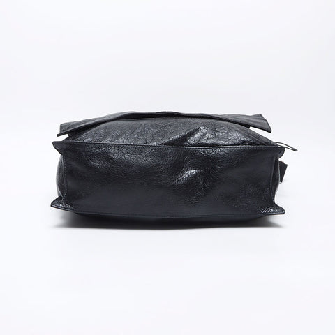 バレンシアガ BALENCIAGA レザー ショルダーバッグ ブラック WS13868