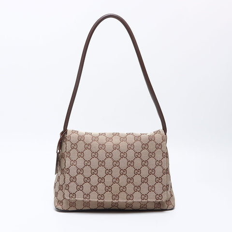 グッチ GUCCI GGキャンバス ショルダーバッグ ベージュ WS13874
