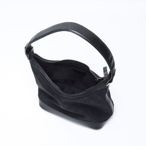 Salvatore Ferragamo Gancini Shoulder Bag Shoulder Bag black WS13875