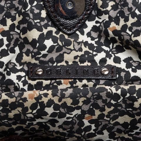 CELINE Macadam Handbag Navy WS13878