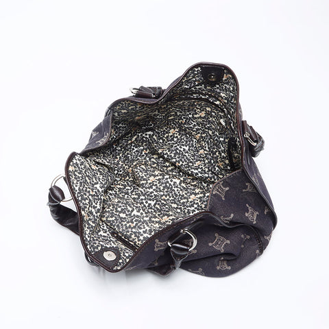 CELINE Macadam Handbag Navy WS13878