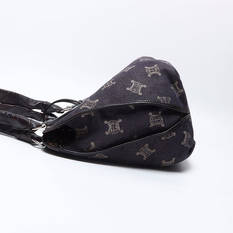 CELINE Macadam Handbag Navy WS13878